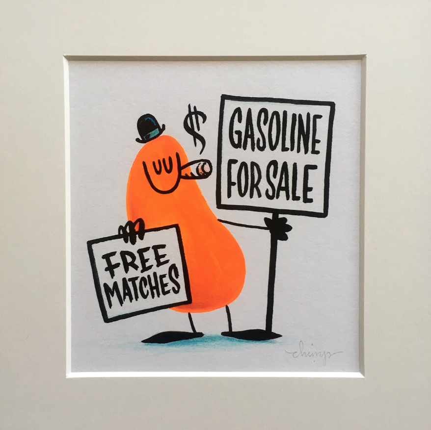 Dave The Chimp 'They're Earning, We're Burning' Available