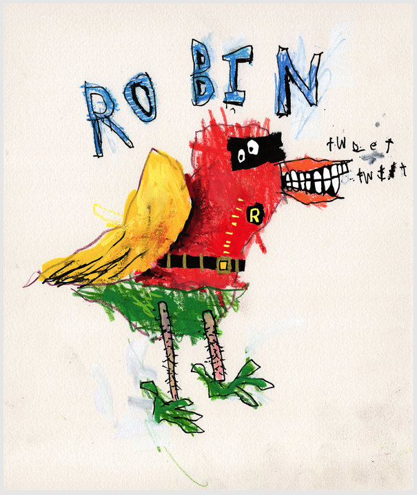 Lewis Rossignol 'Robin Robin' Print Available