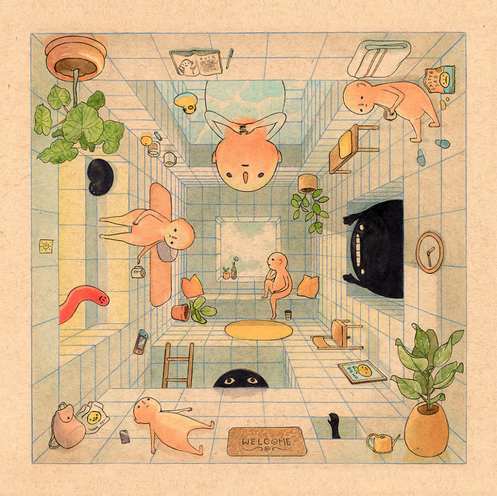 Felicia Chiao 'Mental Clutter' Print Available