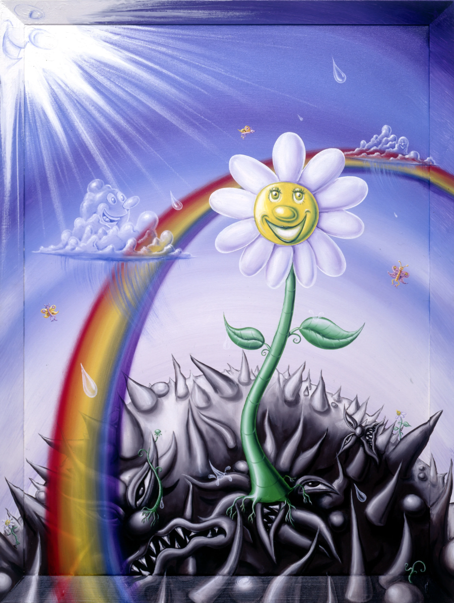 Kenny Scharf 'Flowerpower' Print Release Details