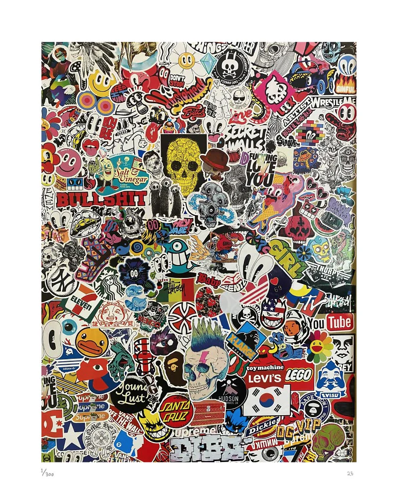 Noel Gallagher 'I Fucking Love You' Print Available