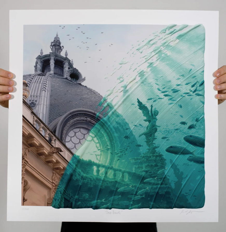 David Ambarzumjan 'Deep Breath' Print Available