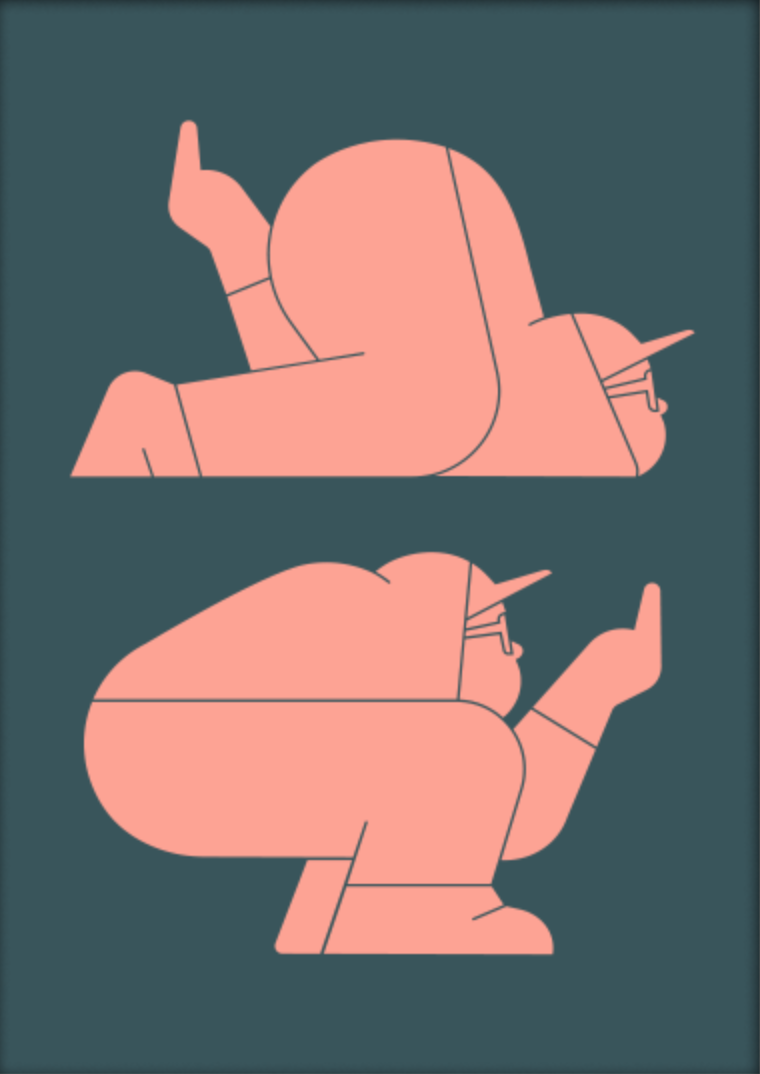 Jerome Masi 'Look On The Brighter Side' Print Available