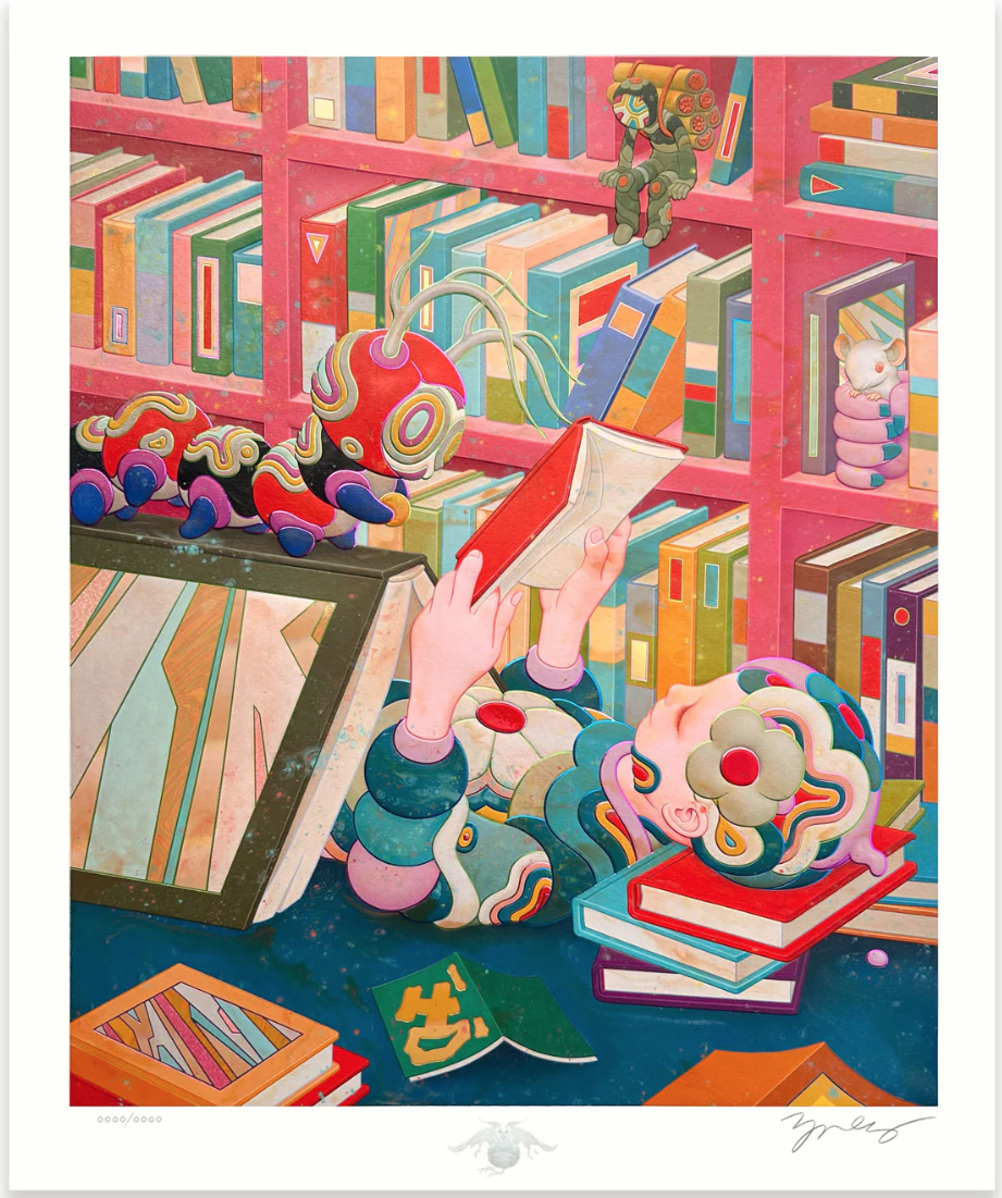 James Jean 'Bibliophile II' Print Release Details