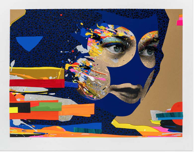 Paul Insect 'Afterglow' GOLD Print Available