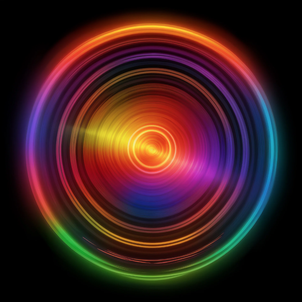 Rob + Nick Carter 'AI Spectrum Circle' Print Available