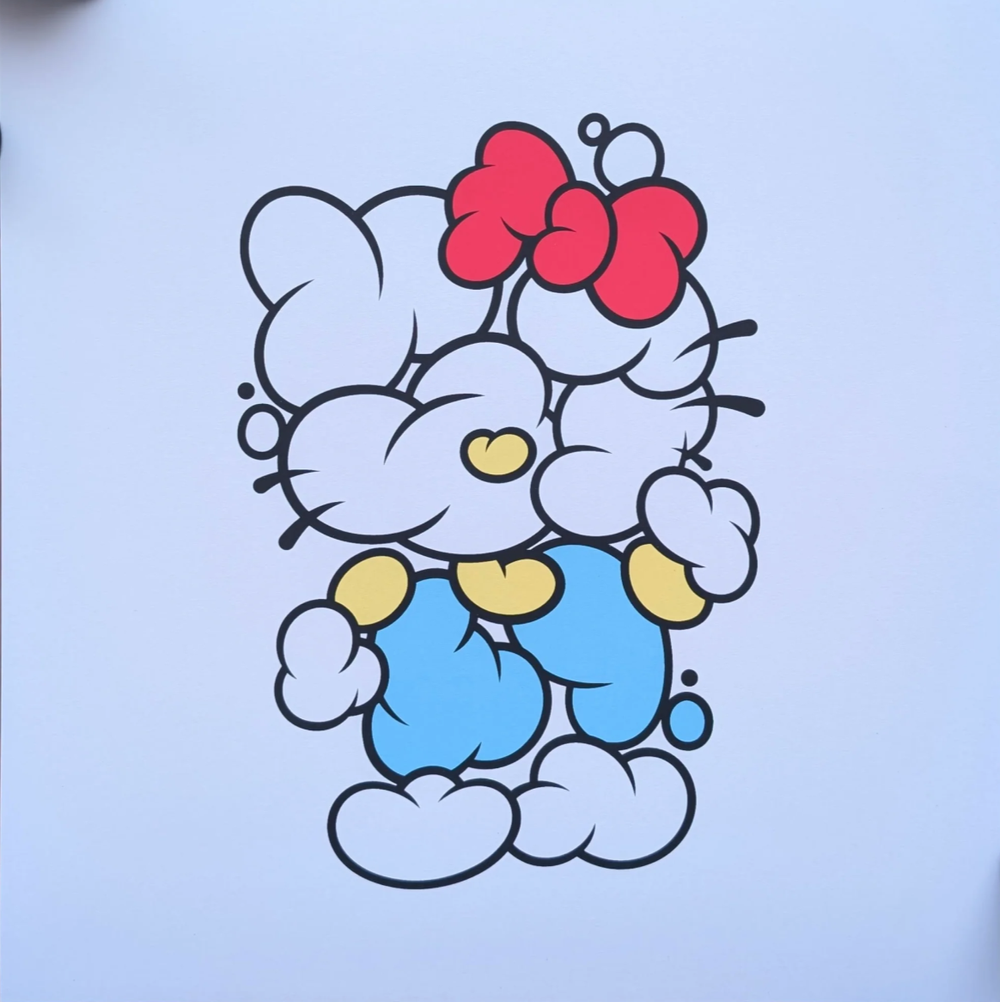 Gungho 'Cloud Kitty' Print Available