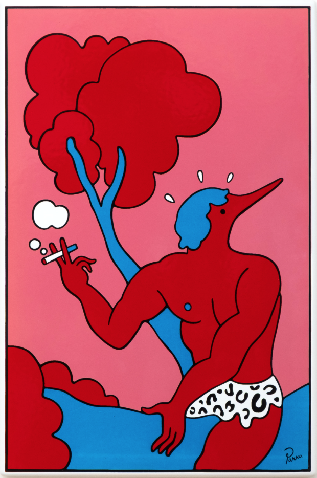 Parra 'Tarzan Interrupted' Metal Print Raffle Details