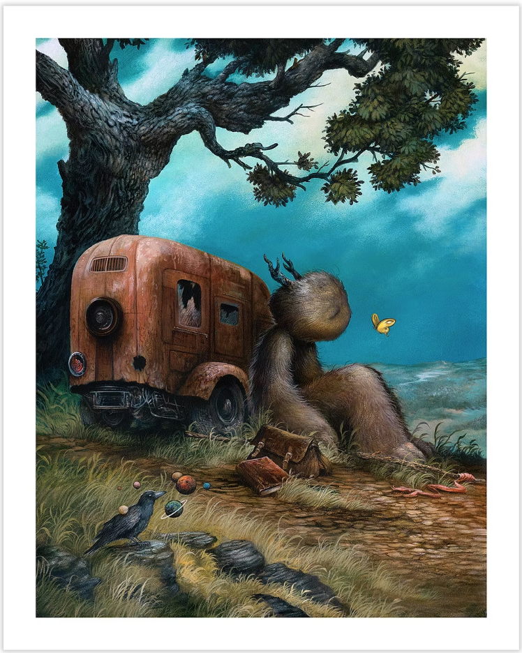 Dan May 'Under The Oak' Print Available