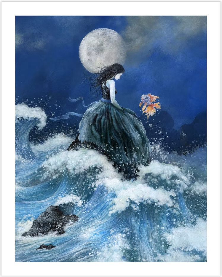 Dan May 'Howl Or The Moon' Print Available