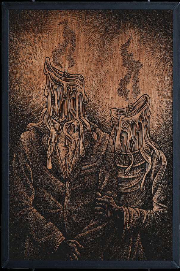 Luke Martin 'Love Of Mine' Framed Wood Print Available