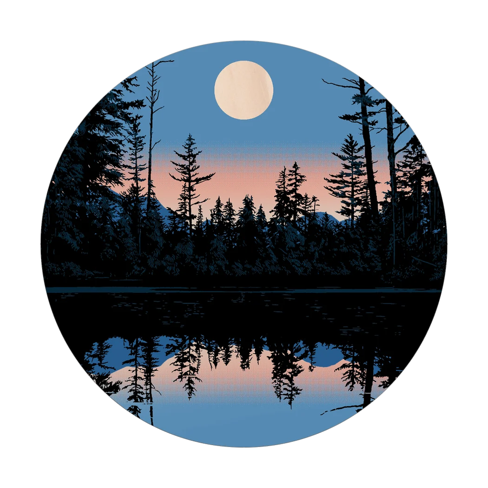 Dan McCarthy 'Echoes' Wood Print Available