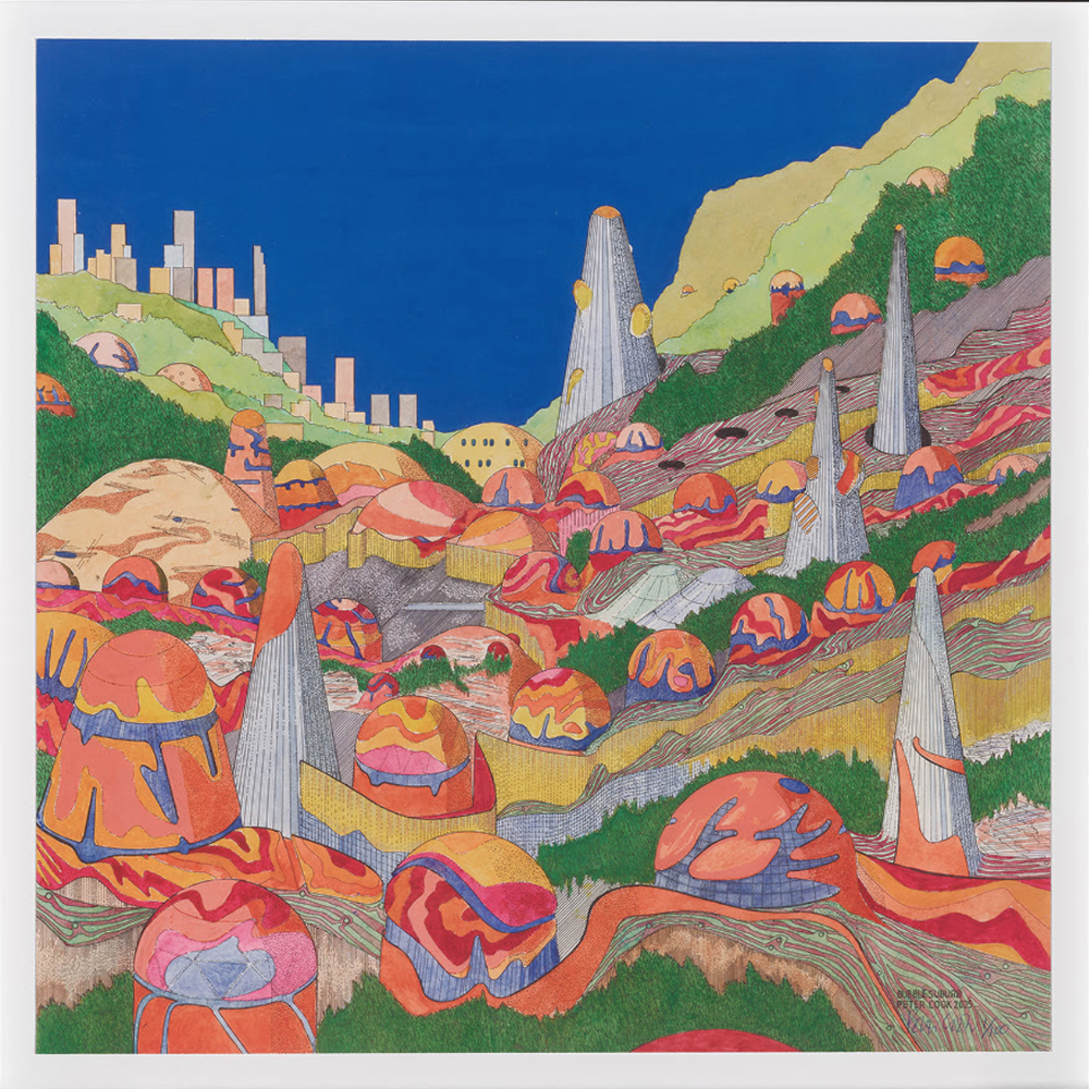 Sir Peter Cook 'Bubble Suburb' Print Available
