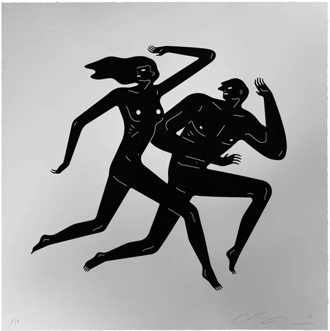 Cleon Peterson 'Exile' BLACK Print Available