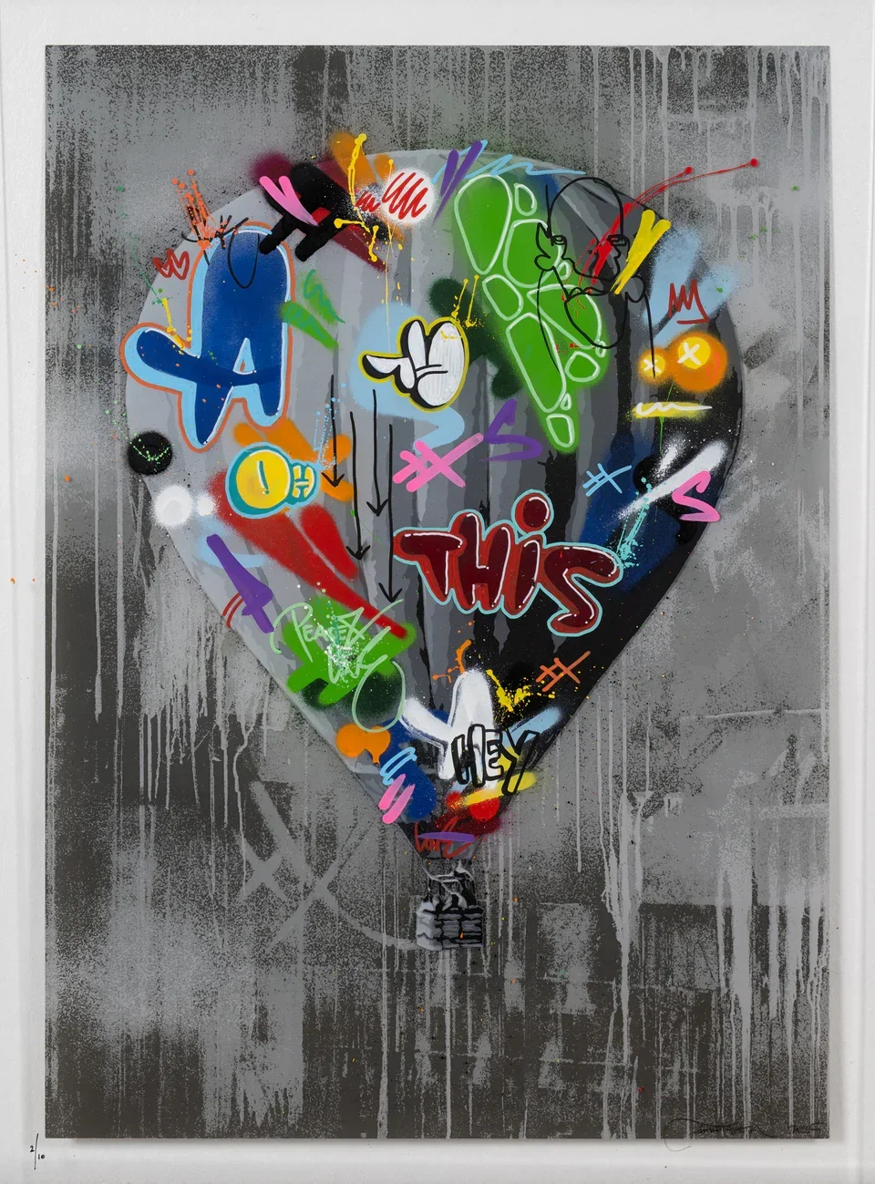 Martin Whatson 'Balloon' Acrylic HPM Edition Print Lottery Open