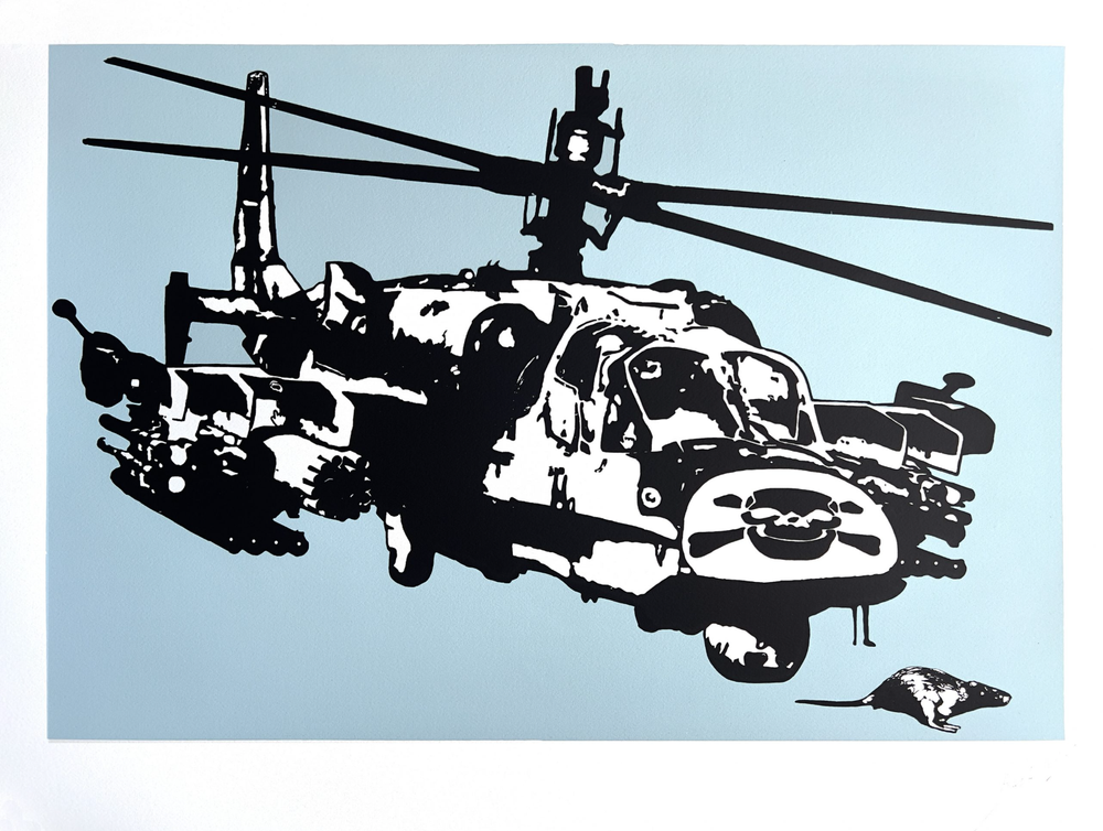 Blek Le Rat 'The Warbird' Print Release Details