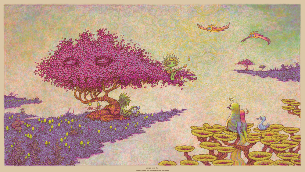 Marq Spusta 'Here We Be' Print Release Details