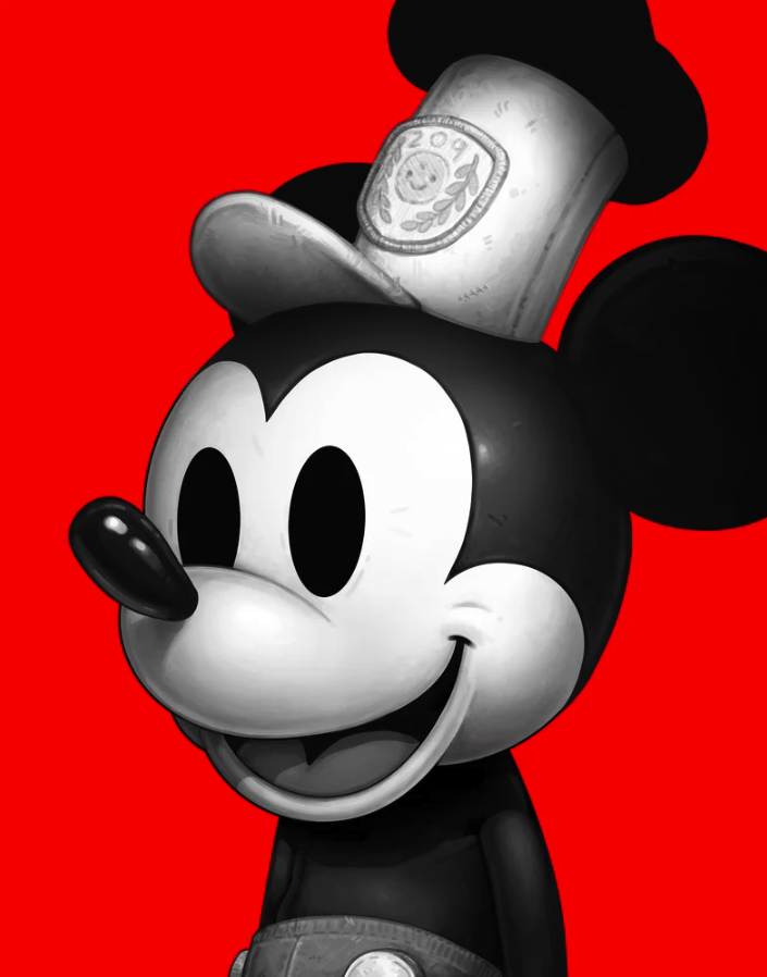 Mike Mitchell 'Mouse' Print Available