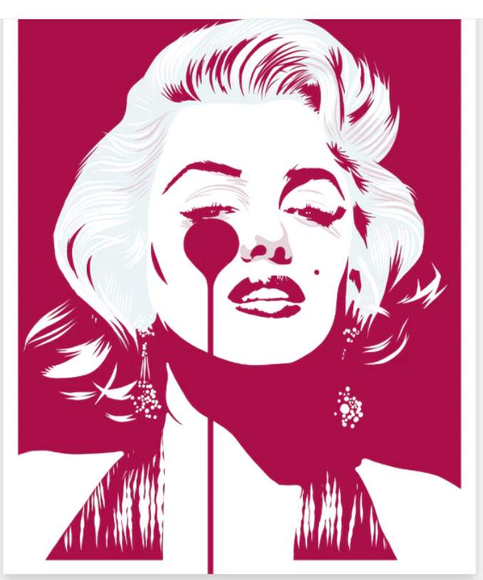 Pure Evil 'Marilyn Pure Joy' Oxblood Print Release Details