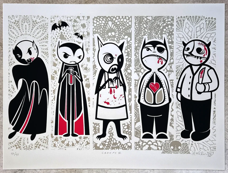 Don Pendleton 'Creeps' Print Available