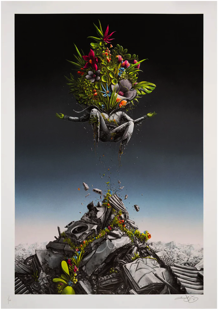 PEZ 'Green Hands' Print Release Details