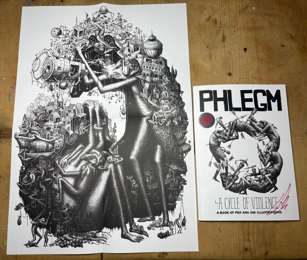 Phlegm 'A Cycle Of Violence' Book Release Details