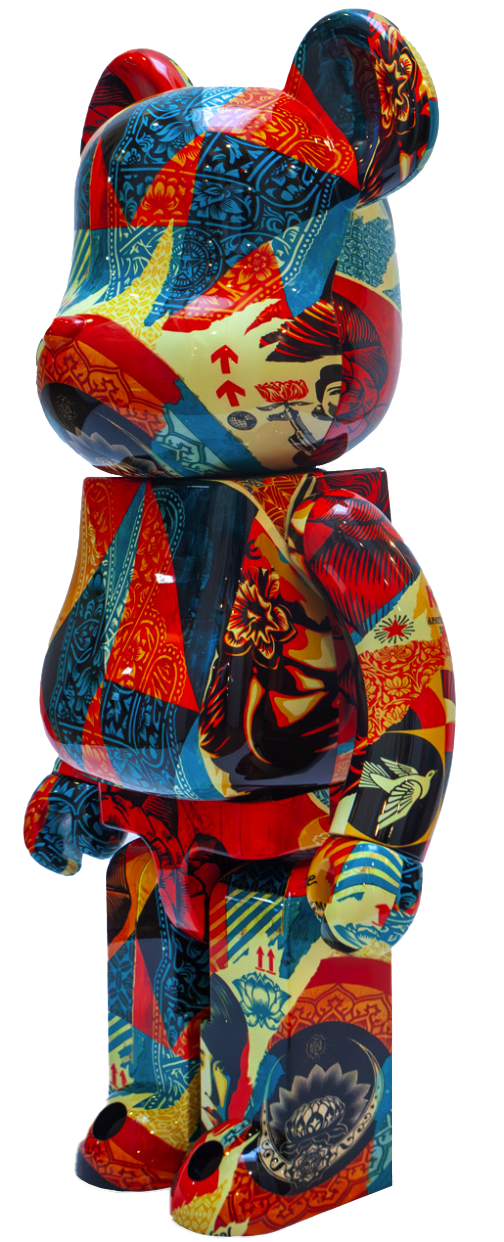 Obey 'Collage' 1000% Bearbrick Release Details