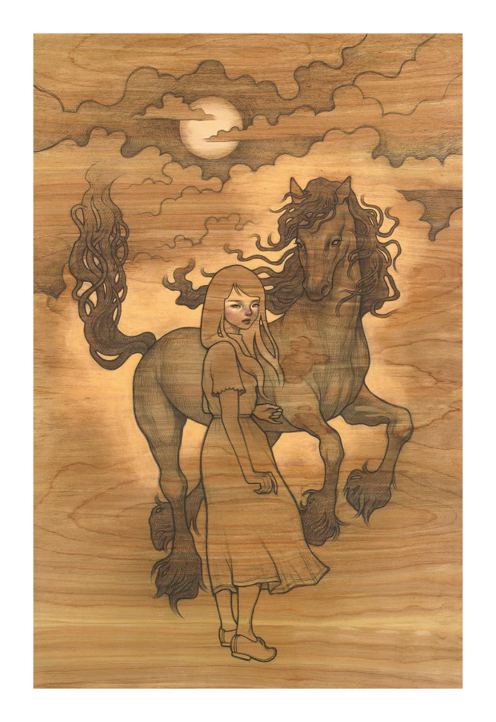 Audrey Kawasaki 'Here With Me' Print Release Details