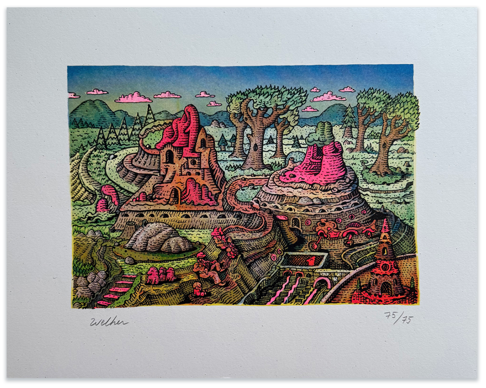 David Welker 'I Heard Of A Place' Print Release Details