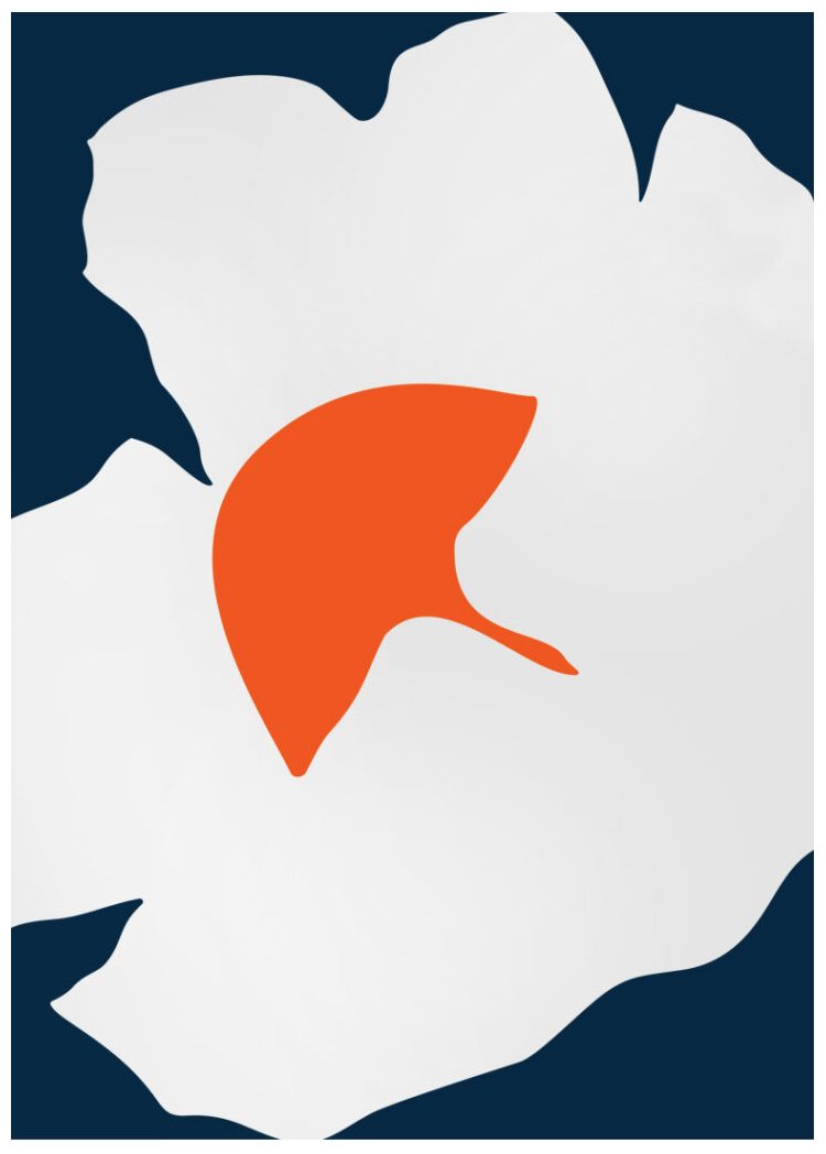 Paul Kremer 'Bloom Left Blue' Print Available