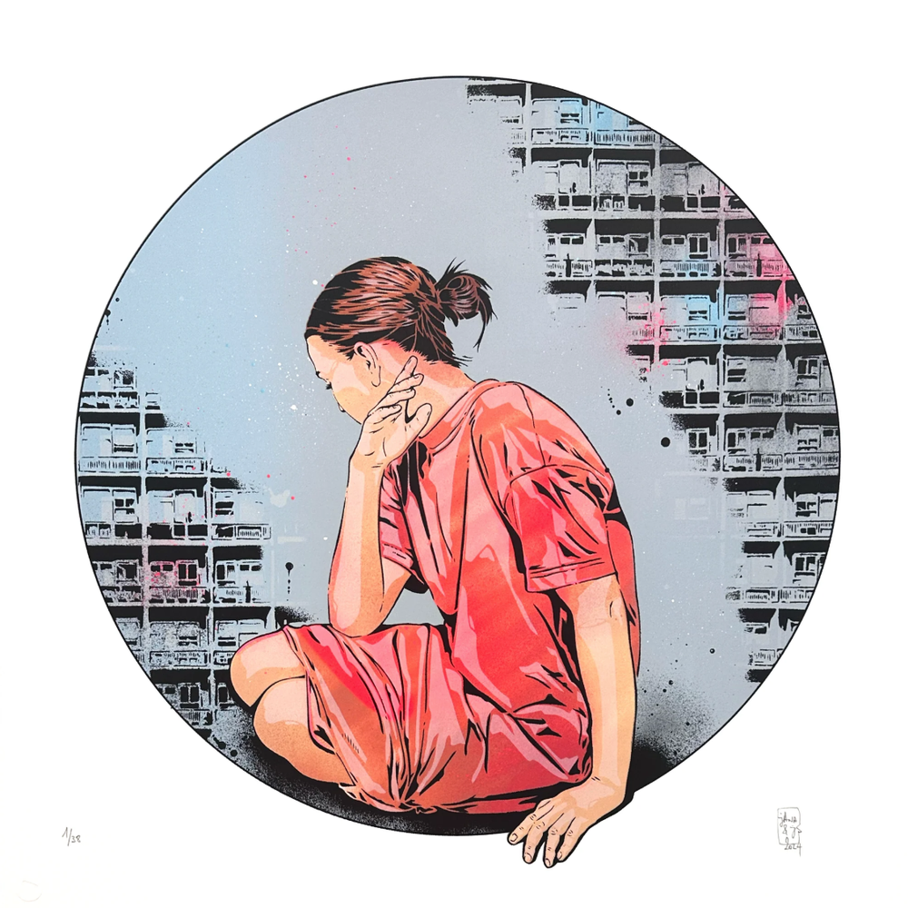 Jana + JS 'I Know I'm Not Alone' RED Print Available