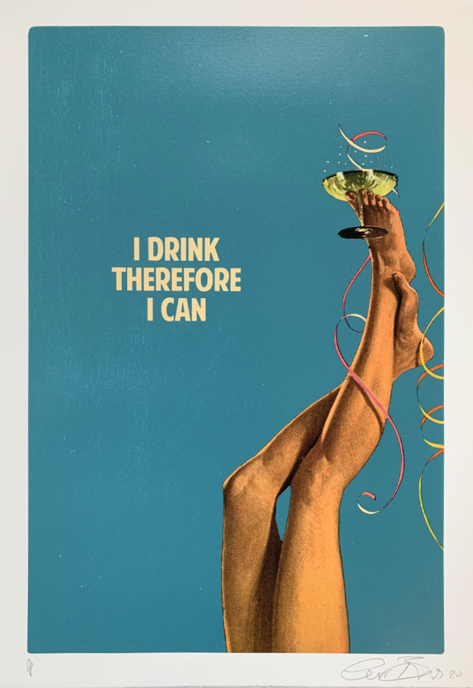 Connor Brothers 'I Drink Therefore I Can' Print Available