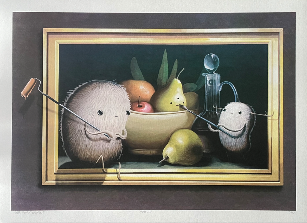 Sr. Papa Chango 'Smile' Print Available