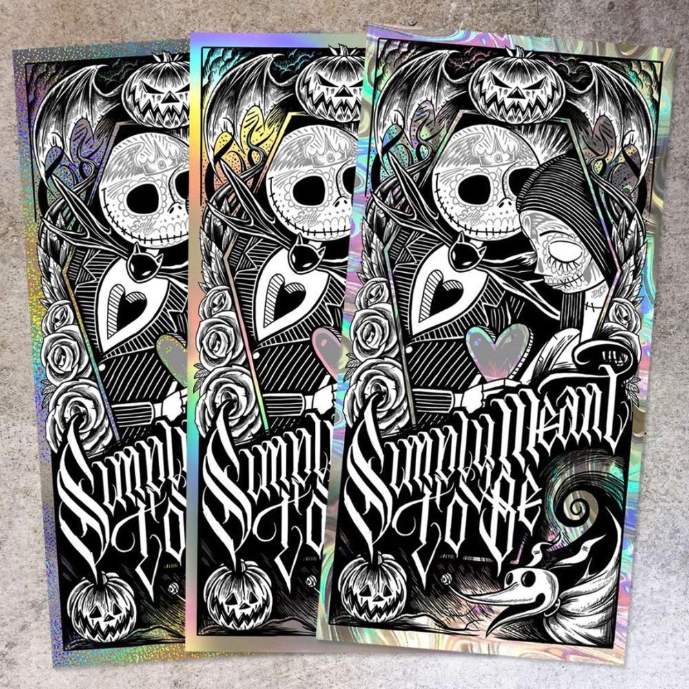 Maxx242 'Simply Meant To Be' Mystery Foil Print Available