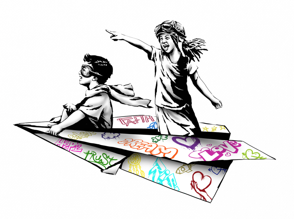 Rebel Bear 'No Fly Zone' Print Available