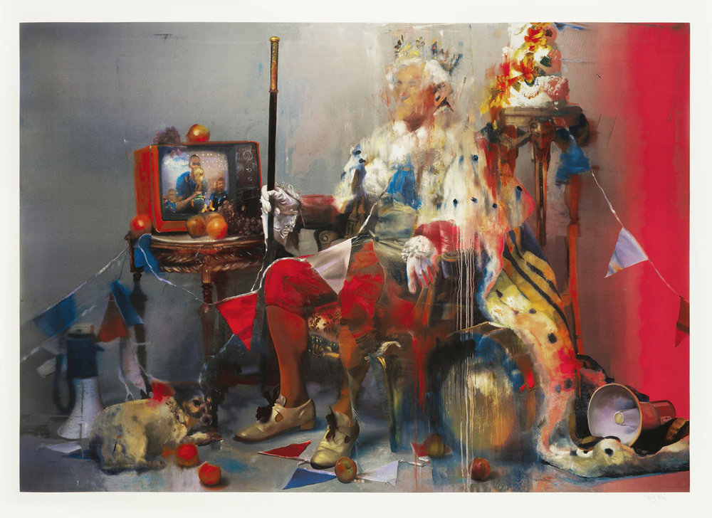 Conor Harrington 'Down With The King' Print Available