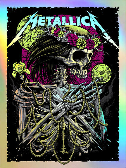 Brandon Heart 'All Within My Hands' Metallic Print Available