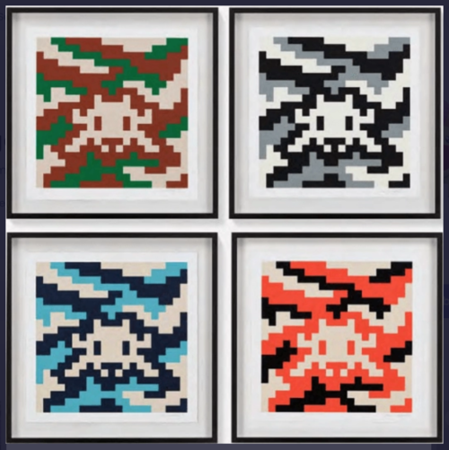 Invader 'Camo' Small Prints Release Details