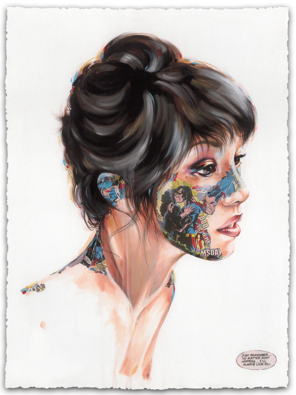 Sandra Chevrier 'Eternal Love' Artist Proof Available