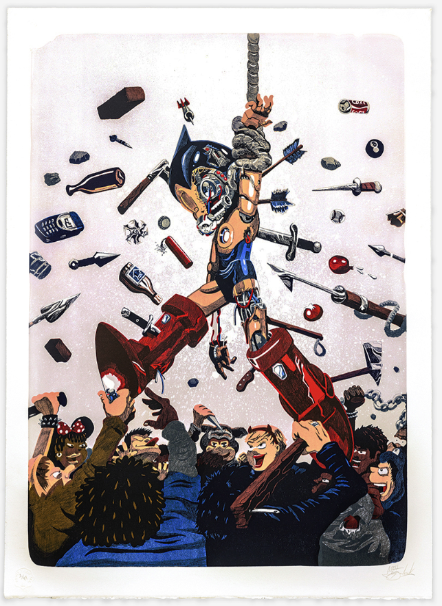 Matt Gondek 'Die Die A.I.' Print Available