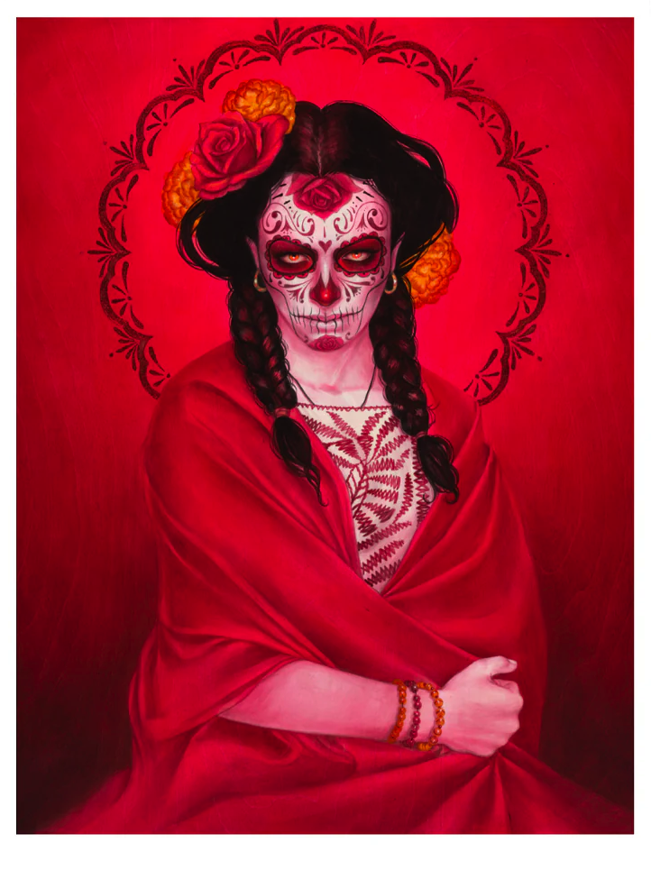 Sylvia Ji 'Toda Roja' Print Available