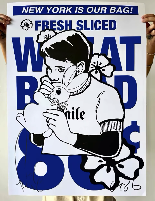 Faile 'NY Is Our Bag: Bunny Boy' Print Available