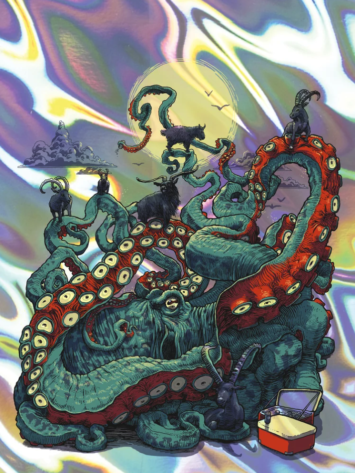 Dave Kloc 'Hold 'Em High' Print Available