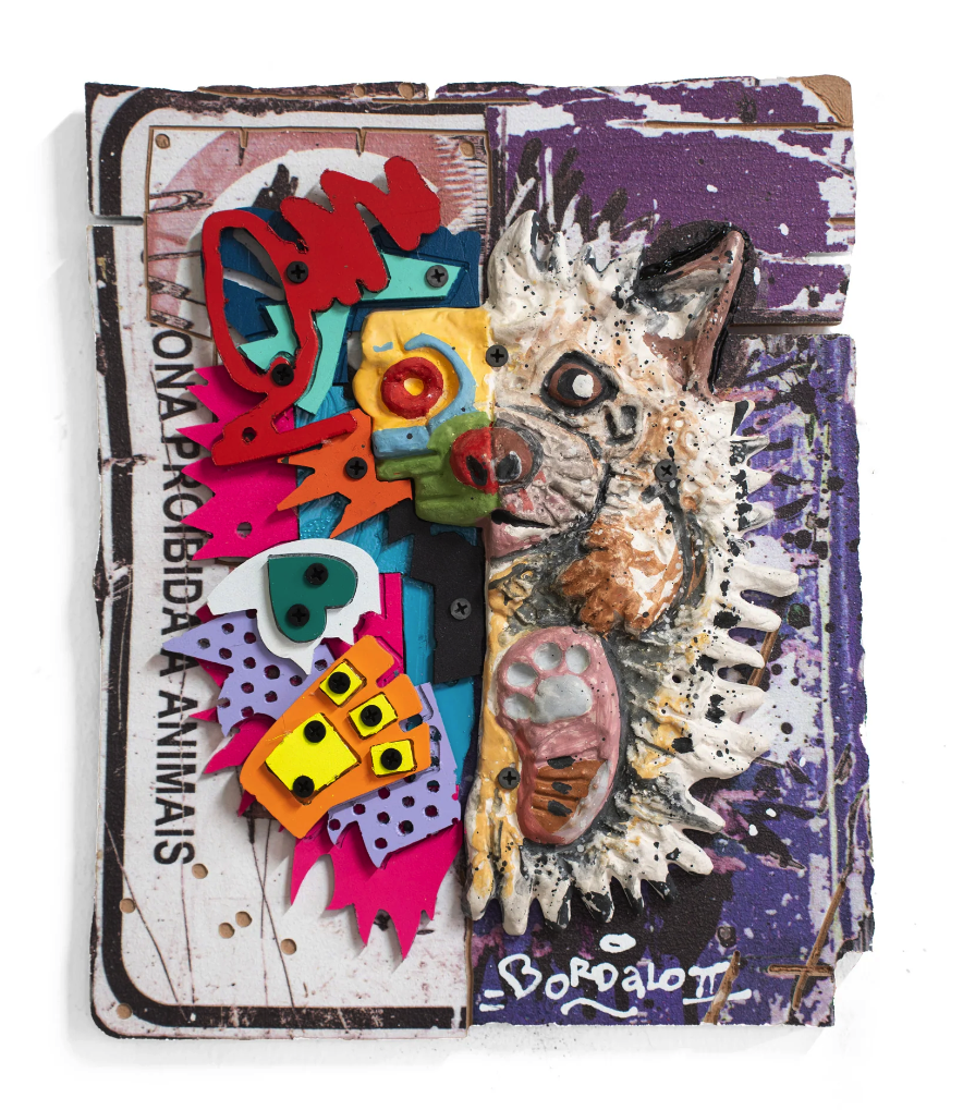 Bordalo II 'Hedgehog' Mixed Media Available