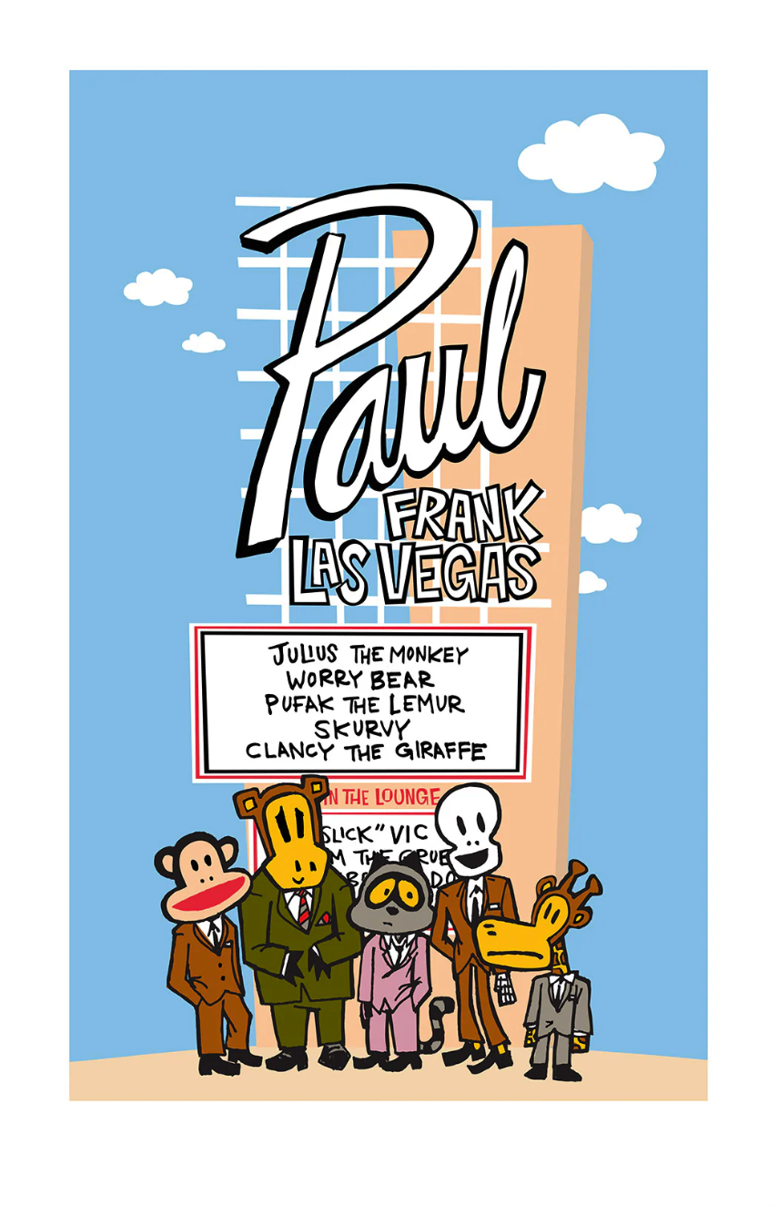 Paul Frank 'The Monkey Pack' Print Available