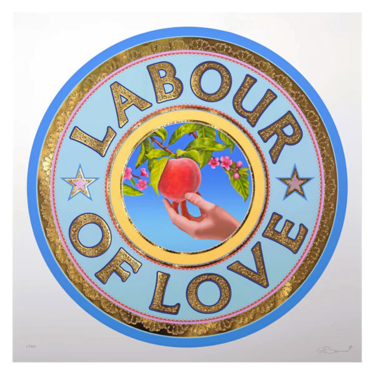 Eddy Bennett 'Labour Of Love' BLUE Print Available