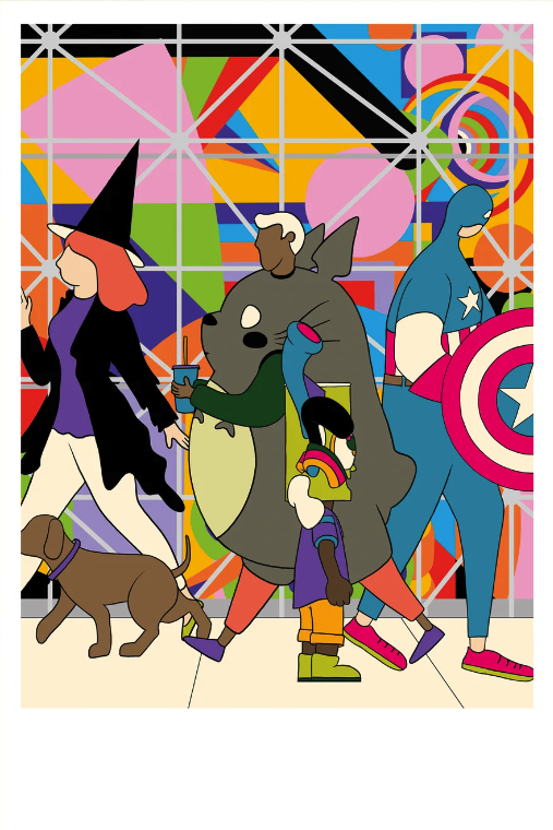 Murugiah 'Cosplay' Print Available