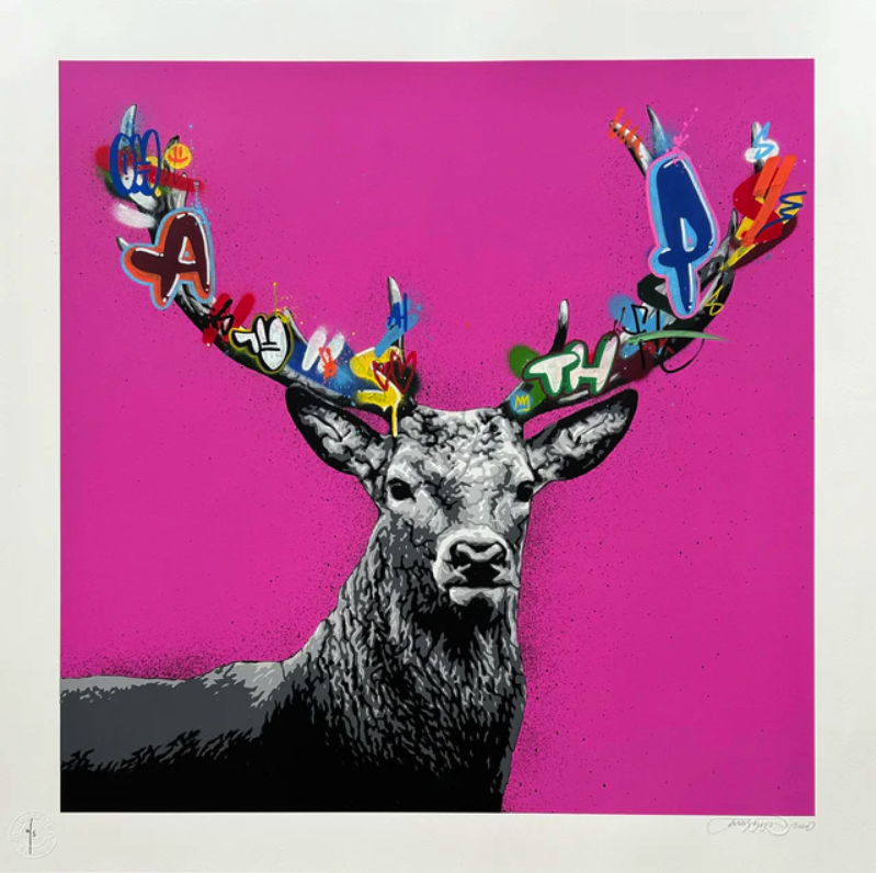 Martin Whatson 'Stag' Pink Print Application Open