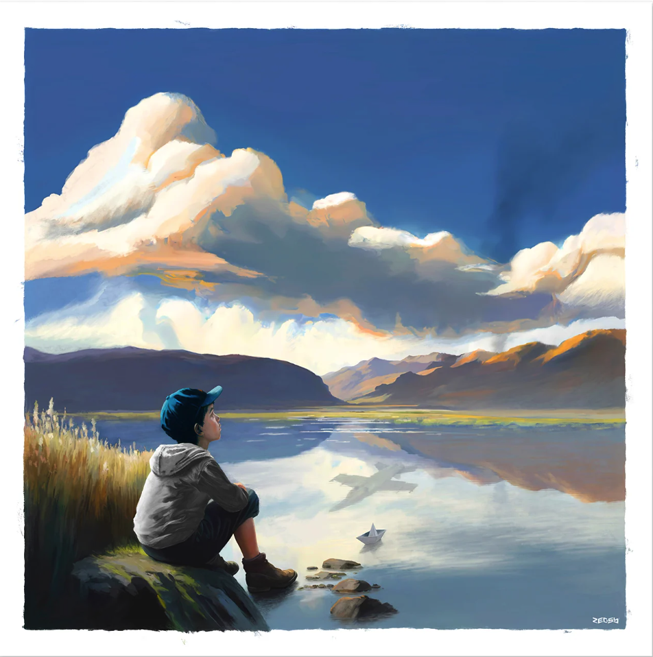 Zedsy 'Reflection' Print Available