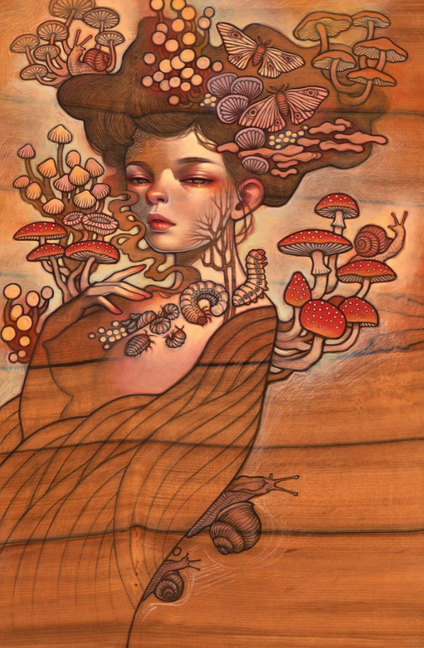 Audrey Kawasaki 'Amanita' Print Available